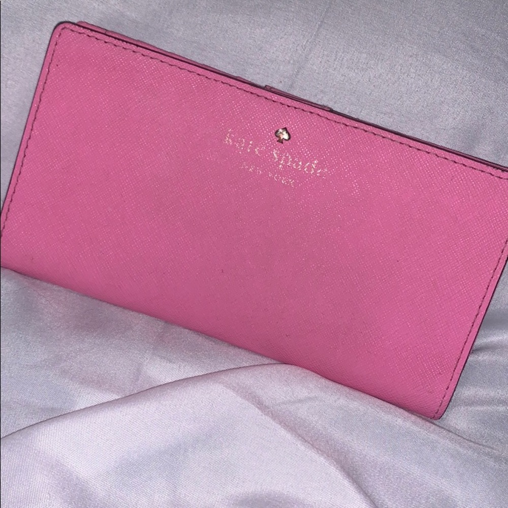 kate spade pink wallet